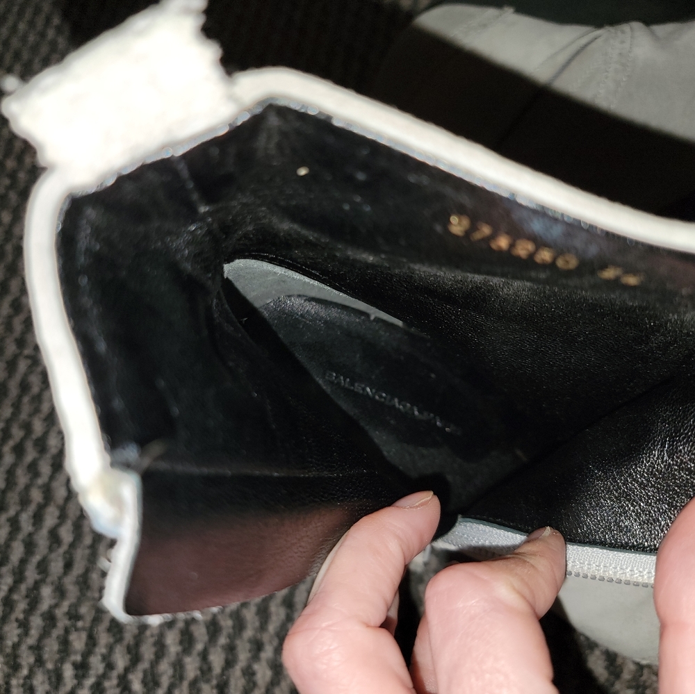 Balenciaga Boots Grey Suede Size 5 - Picture 5 of 5